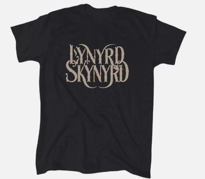 Lynyrd Skynyrd Pánske tričko - Bavlna - Darček - S okrúhlym výstrihom - Kapela - Hudba