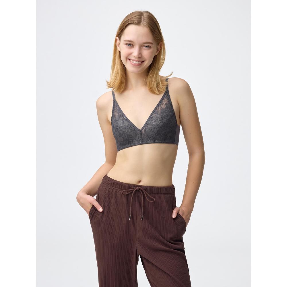 GU by Uniqlo Weicher Plunge-BH ohne Bügel 