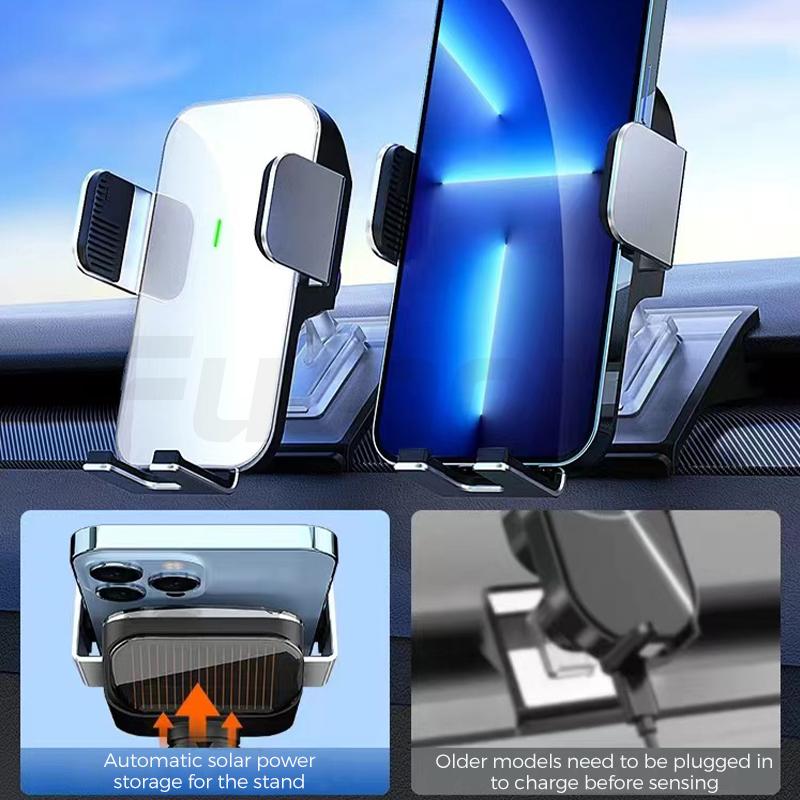 Car Mobile Phone Holder For Tesla Model 3 Model Y 2018-2023 Air Outlet Mount Universal GPS Stand Solar Bracket Car Acessories
