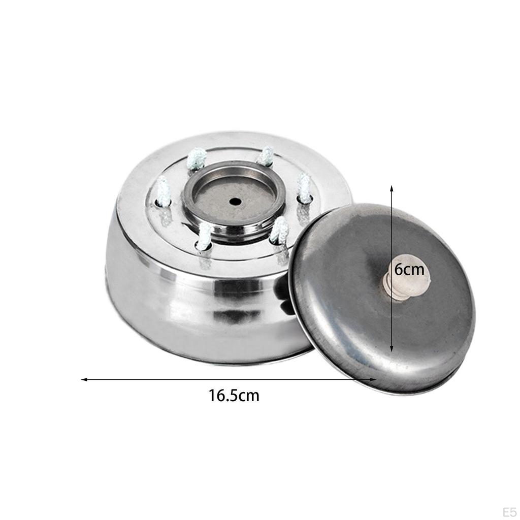 Camping Stove Burner Furnace Cotton Wicks Practical Durable Outdoor Gathering Camp for Fishing