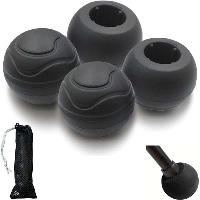 

[THE PRODUCT] Helinox Chair Leg Covers, Storable with Legs, Outdoor Rubber Ball Feet, 55mm Type, Set of 4, with Storage Bag (55mm)