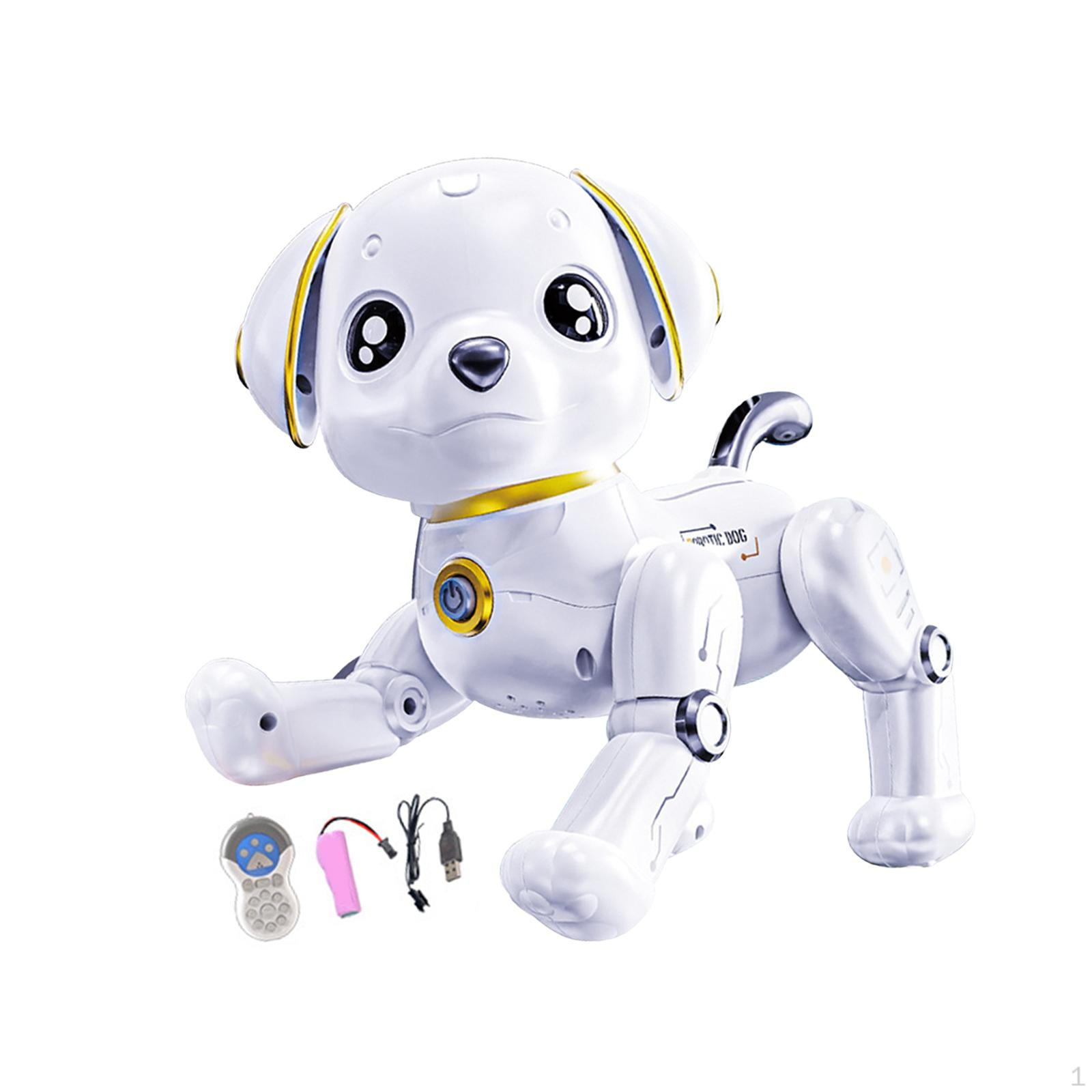 

Робот с дистанционным управлением, собака, радиоуправляемый питомец, имитирующий животных, интерактивная игрушка для