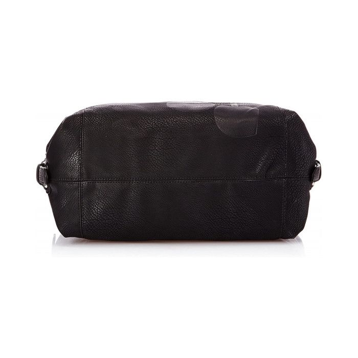 Sac bowling - LE TEMPS DES CERISES - Elegance 6 - Simili cuir grainé - Noir - 31x19x40 cm
