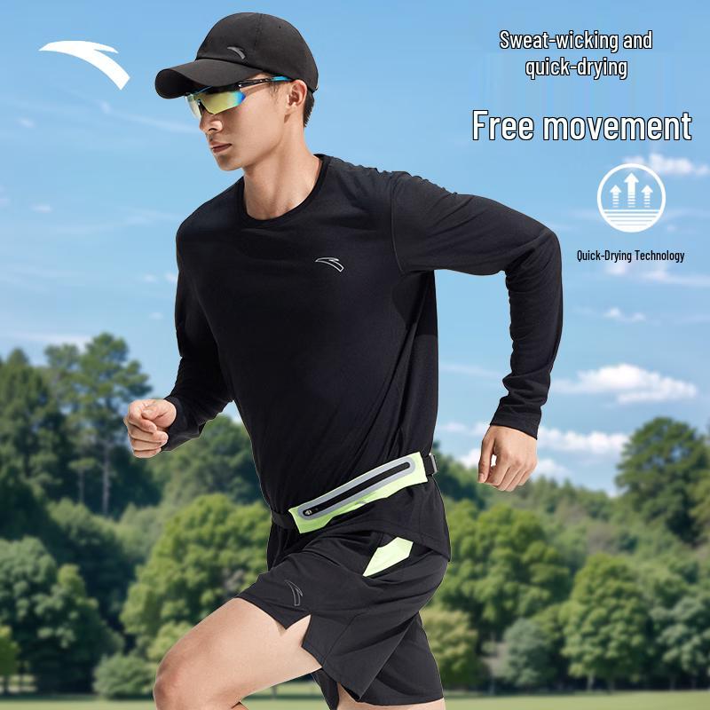 Anta Men s Long Sleeve Quick-Dry Running T-Shirt 185/2XL