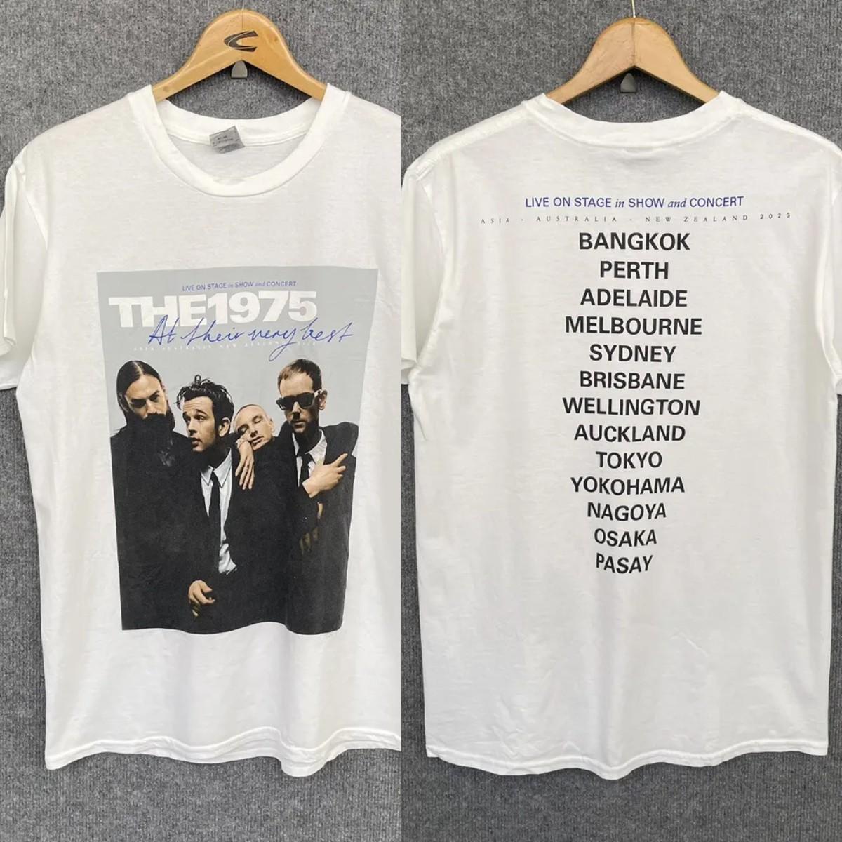 The 1975 Band 2023 Tour T-shirt XXXXL