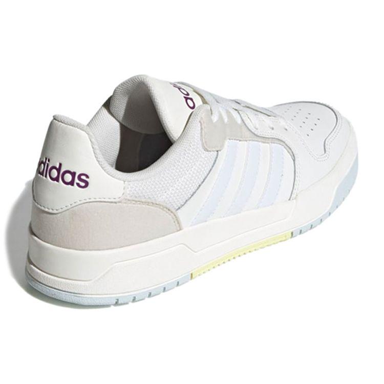 Adidas Entrap White Glory Purple Women Sneakers Brown Cloud-White Footwear-White EH1298