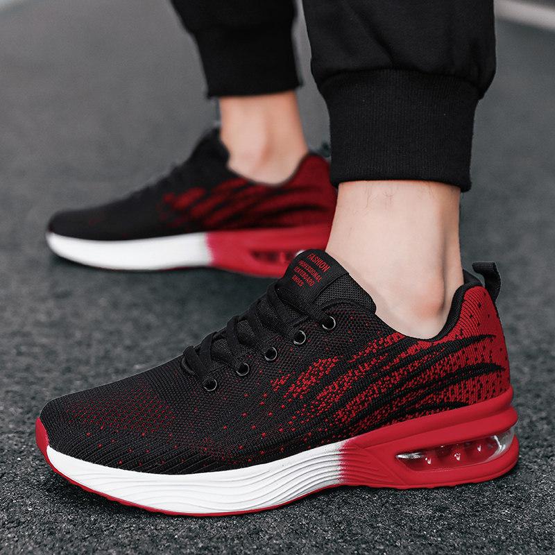 Jesienne buty codzienne studenckie buty z siateczki oddychające buty sportowe do biegania miękka podeszwa dezodorant buty podróżne dla taty lekkie