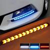 Ampoule Led automatique en Silicone Flexible, feu de jour à 6LED avec lentille, phare blanc DC 12V, phare antibrouillard de stationnement