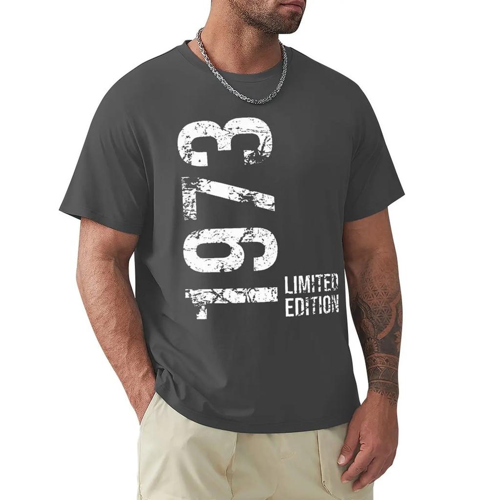 Novinka 50. 50 let Retro Vintage 1973 Trička Grafická Bavlna Streetwear Krátký Rukáv Narozeninové Dárky Letní Styl Tričko Muži