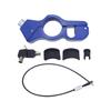 Motorcycle Grip Lock Heavy Duty Anti Theft Helmet and Brake Lock Secures Bike Scooter Moped ATV Motorcycle Handlebar Lock