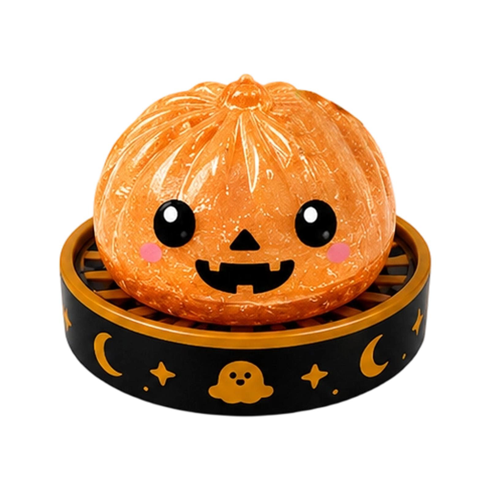 Halloween Stress Steamed Bun Toy One Size оранжевый