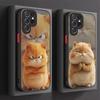 Lovely Black White Cat Matte Phone Case For iPhone 17 16 16e 15 14 13 12 Mini 11 Pro XS Max XR X SE 2022 8 7 Plus Cover