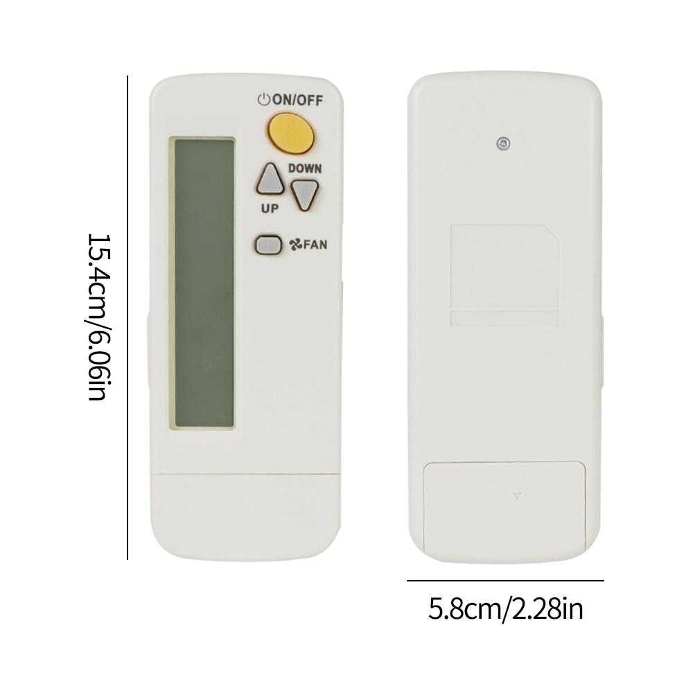 Universal Replacement Remote for DAIKIN AC - Learning Control with Backlit Display, Compatible BRC4C155