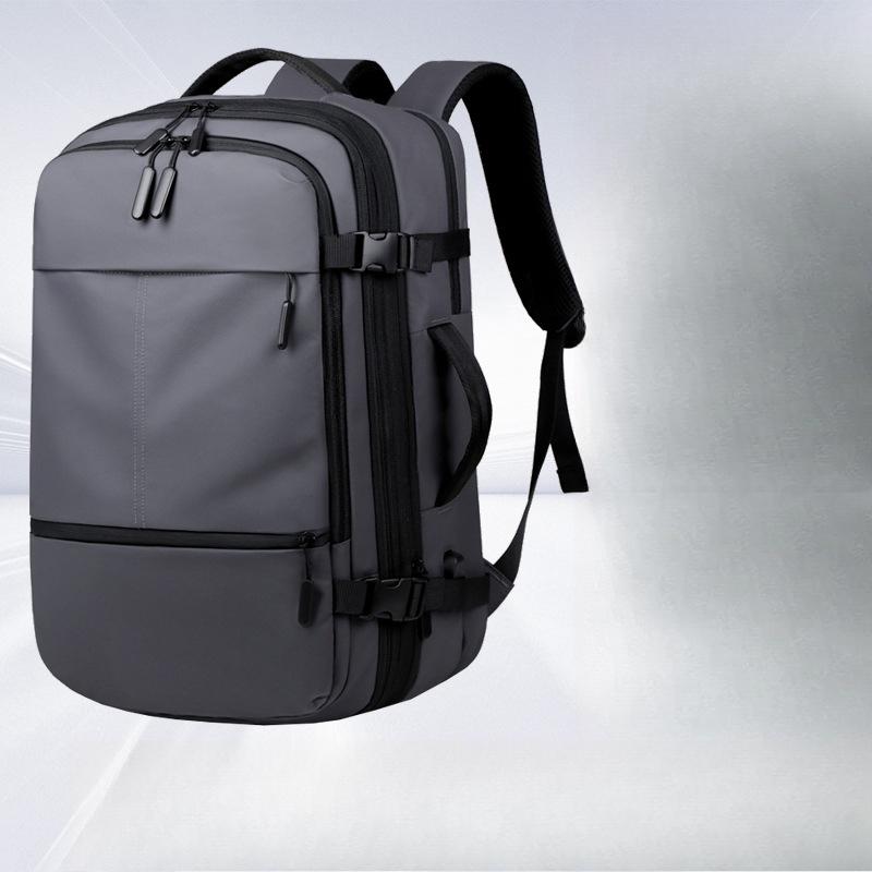 Large Capacity Men's Backpack Expands Fashion Women's Backpack Trendy High-end Business Computer Bag Travel School Bag