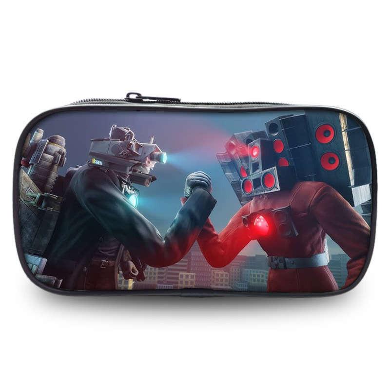Titan Pencil Highquality Case With Unique Toilet Man Design Students For