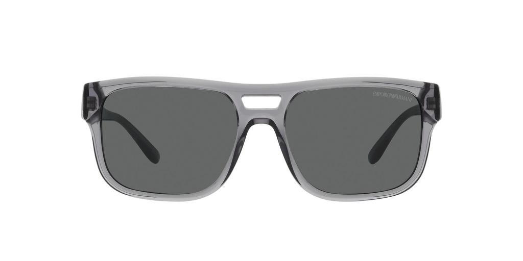 Sunglasses EA4197F TRANSPARENT GREY GREY Lens 57 [Emporio Armani] Frame/DARK