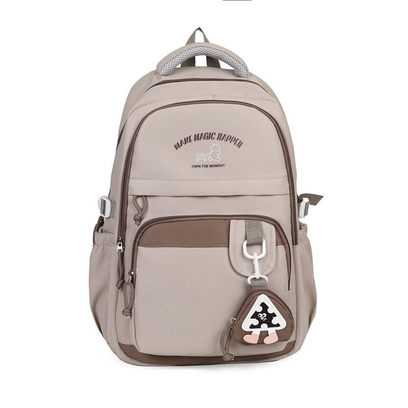 Schoolbag Mori small fresh large-capacity student schoolbag women's high-value color matching backpack fashionable versatile commuter backpack