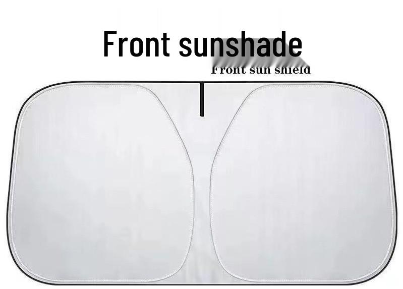 

Car Windshield Sunshade Protection Visor Silver Coating (with Storage Bag)