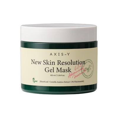 New Skin Resolution Gel Mask - Home Spa Relief & Brightening Treatment - 100ml / 3.38 Fl.oz.