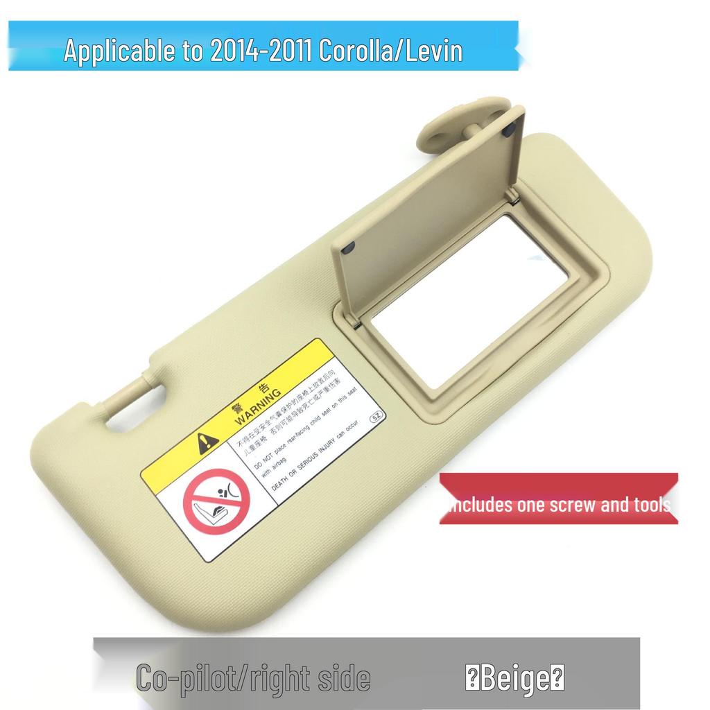 Toyota 2014-2018 Corolla/Levin Sun Visors with Vanity Mirrors