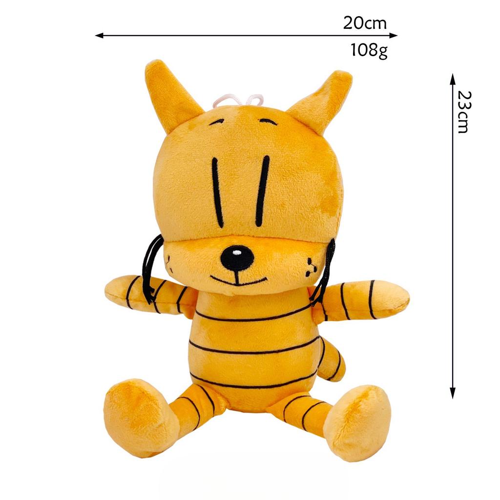 Detective Dog Adventure Series Dog Man Animation Plush Toy Children'S Cute Doll