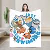 Finding Nemo Dory How Are You Graphic Blankets  Flannel Funny Soft Throw Blankets for Home Spring/Autumn Travel
