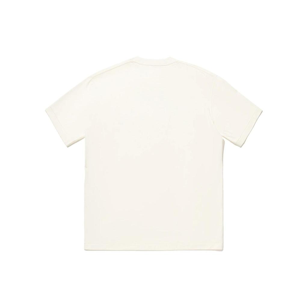 Li-Ning Star Print Casual Crew Neck T-Shirt Men Tops Off-White AHSU265-1