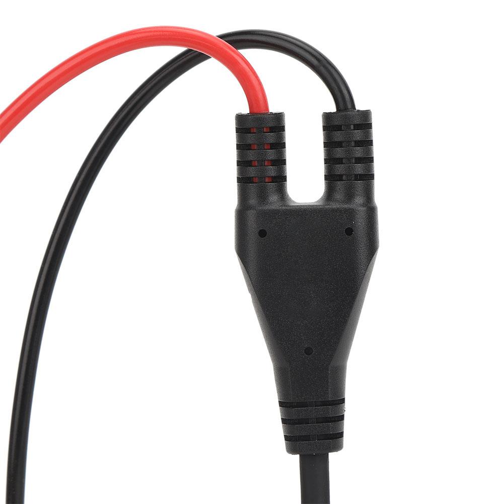 P1061 Pure Copper BNC Plug to 10mm Opening Range Insulated Clip Test Cable Wire