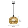 Pendant Light,Woven Lamp Shade,Ceiling Light Shade,Handmade Lampshade,Rope Shade