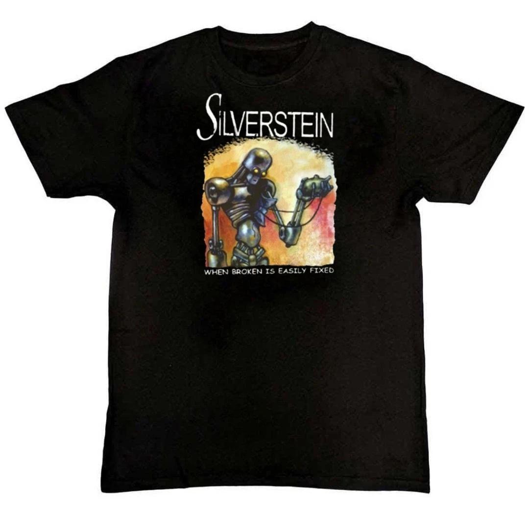 Vtg Silverstein Band When Broken Is Easily Mens Unisex T-Shirt S M L XL 2 3 4 XL M