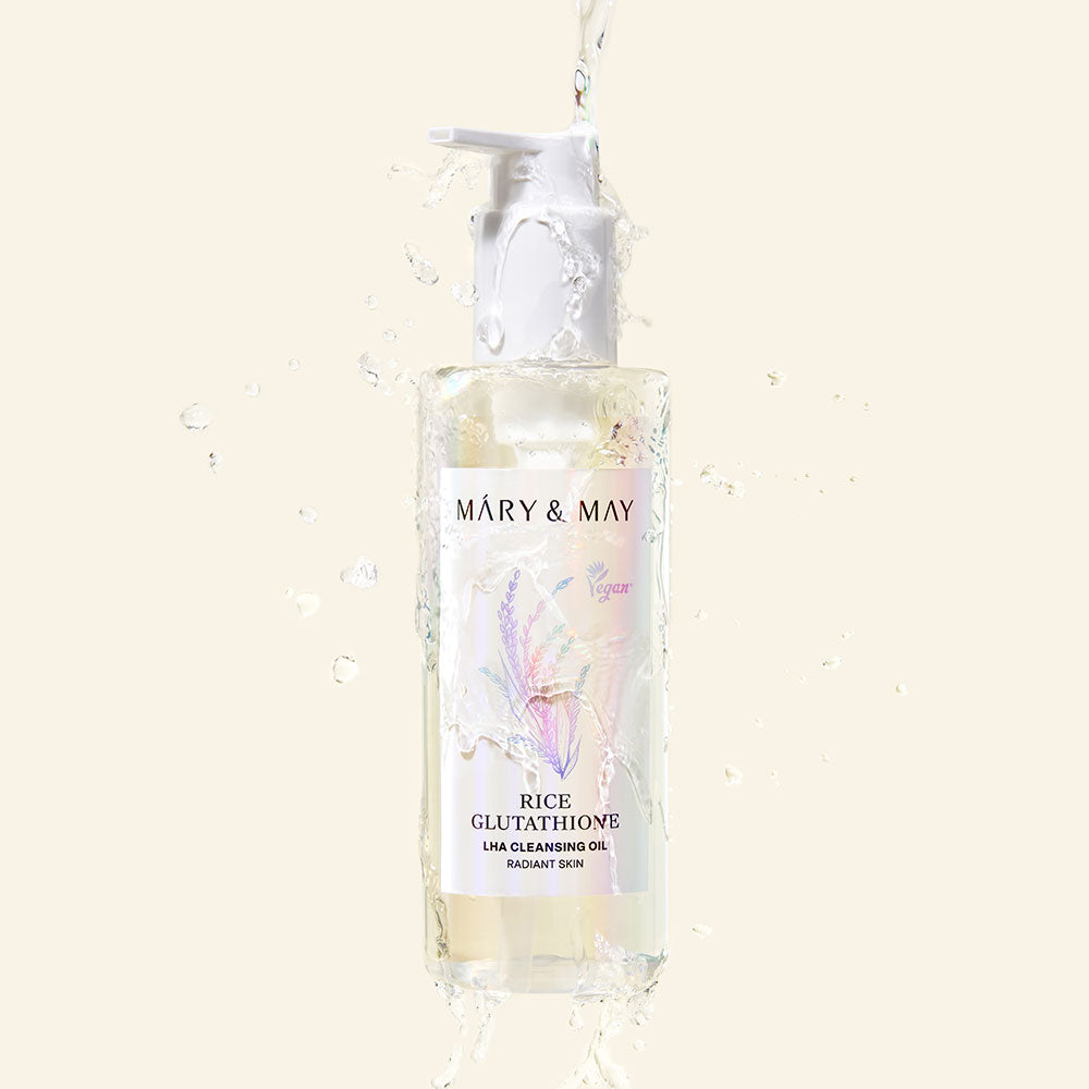 MARY & MAY Rice Glutathione LHA Cleansing Oil, 200ml