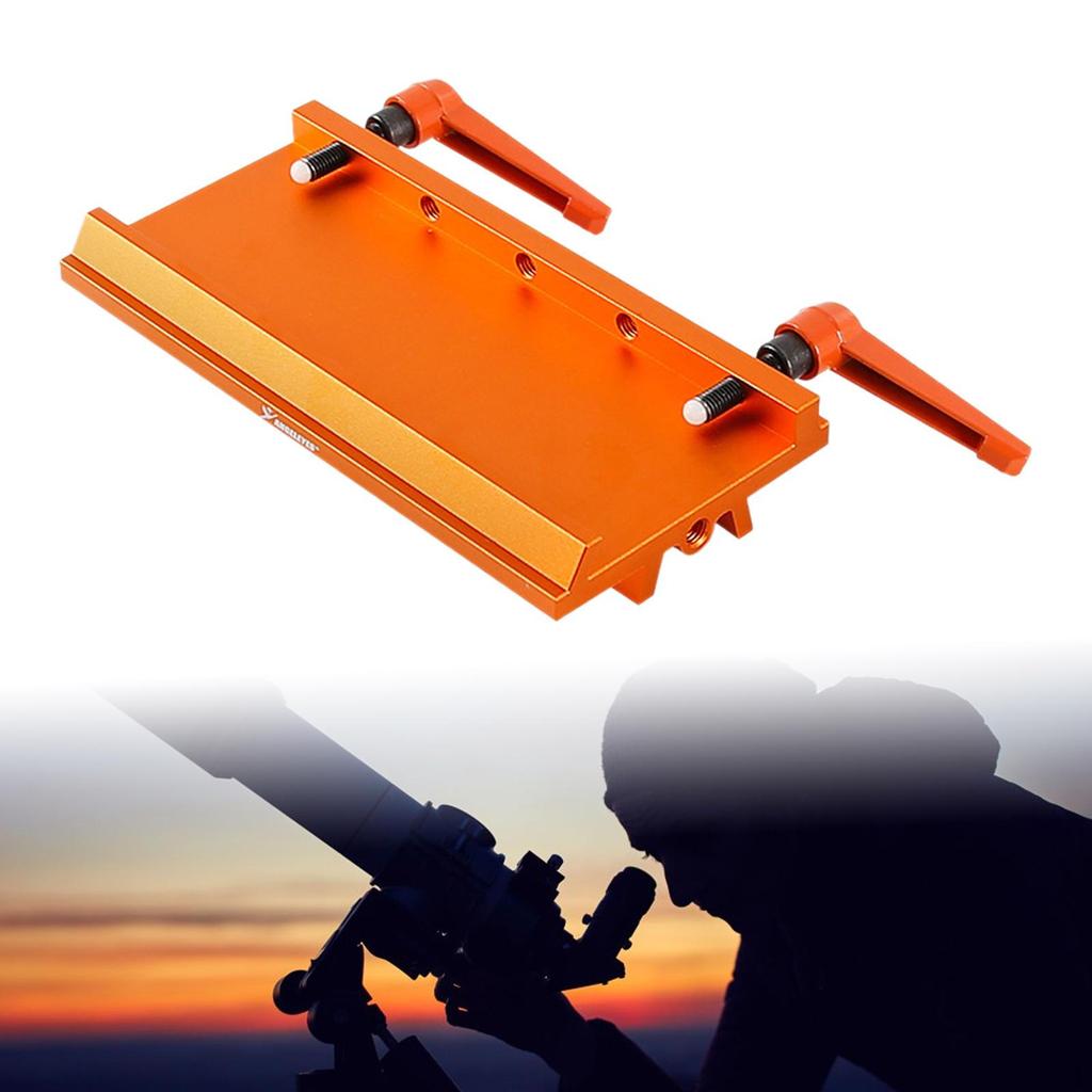 Wide To Narrow Dovetail Adapter Plate Mount Plate, Sturdy,Professional,Astronomical