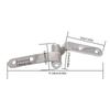 Stainless Steel Hinge with Screws for Toilet Seat In Hotels and Guesthouses