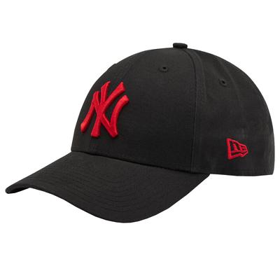 New Era 9FORTY New York Yankees Essential Logo Cap, Unisex Black Cap