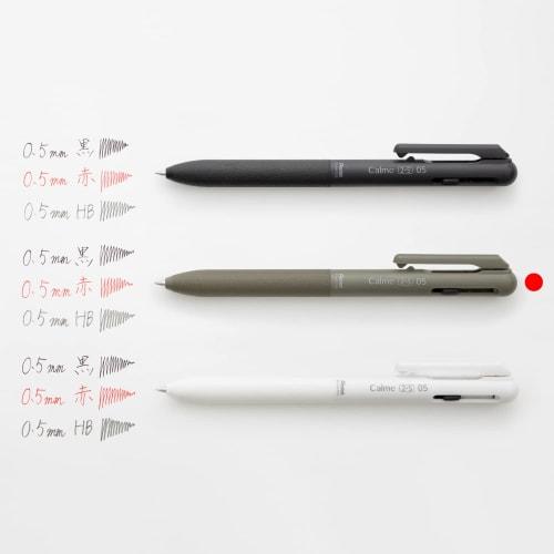Pentel Multifunktions-Kugelschreiber Calme Kugelschreiber 0.5 Druckbleistift 0.5 Khaki BXAW355D