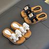 Children Slippers Kids Summer Cartoon Beach Shoes Girls Baby Soft Sole Non-Slip