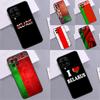Funda con Bandera de Bielorrusia para Samsung Galaxy M31 M55 M15 M11 M21 M13 M33 M35 M53 M14 M34 M54 M12 M32 M52 M06 M16