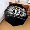 1PC Juventus Football Club Printed Umbrella Folding umbrella, automatic umbrella 8-Frame for Travel, camping Fan gifts Christmas Gifts