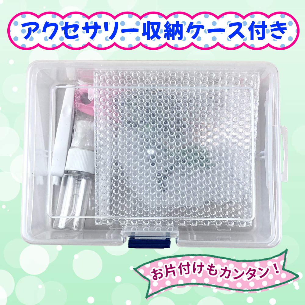 Magic Beads That Connect When You Add Water Miracle Beads DX Deluxe Large Case Set Pieces with Accessories 31 Colors Approximately 390 Pieces Each