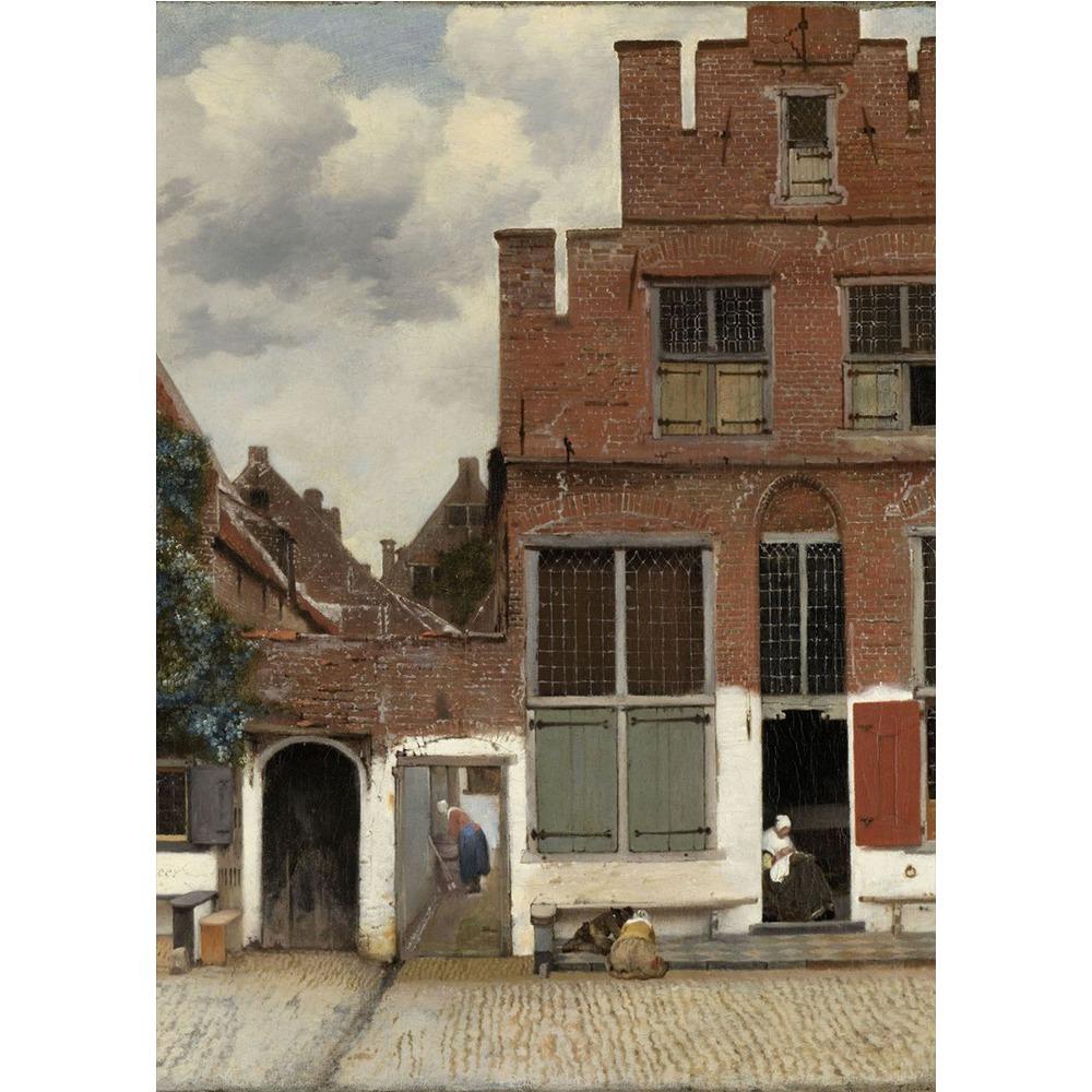 

Девушка с жемчужными серьгами постер холст картина доярка настенное искусство гостиная домашний декор 21*30cm No Frame