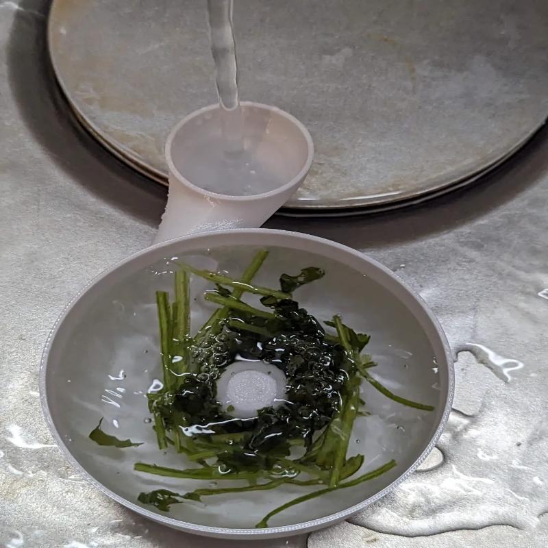 Portable Fruit Wash Bowl Vegetable Washer 3D Printing Food Washing Spinner Automatic Cleaning Machine For Kitchen Draining