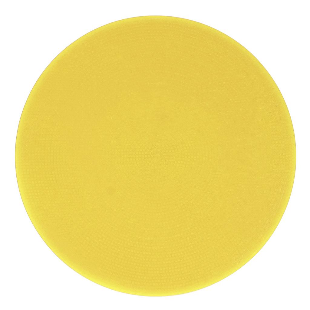 10pcs Sports Floor Spots Marker Flat Disc Marker Bright Color Flat Field Floor Spots for Tennis Soccer Training Yellow