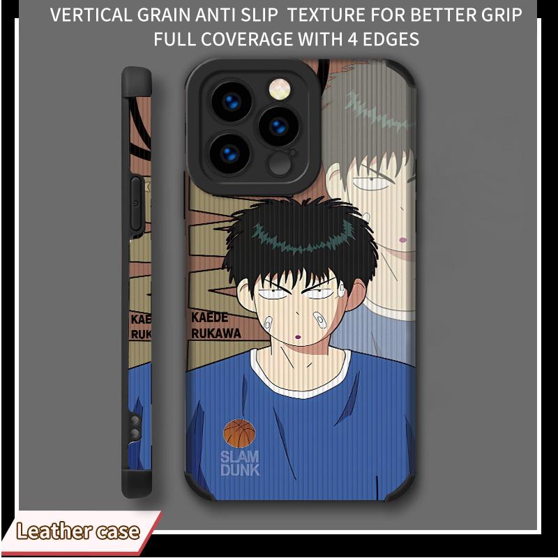 

Персонализированный кожаный мягкий силиконовый чехол для телефона с мультяшным баскетбольным идолом для пары Slam Dunk, задняя крышка с объективом камеры, полная защита Huawei Nova 11 Pro белый