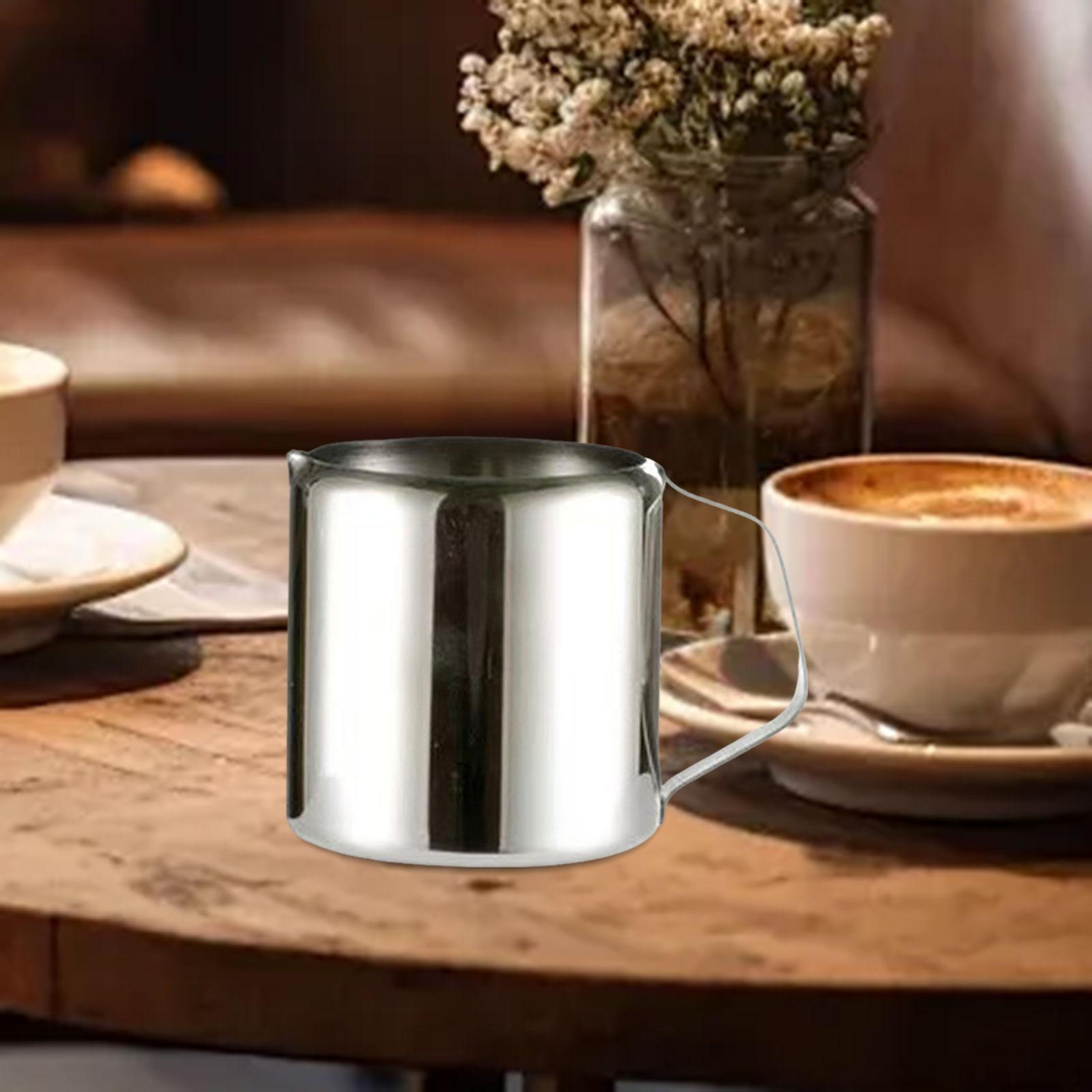 

Кофейный молочный вспениватель чашка вспениватель кувшин многофункциональный портативный латте-арт кувшин для дома 90ml