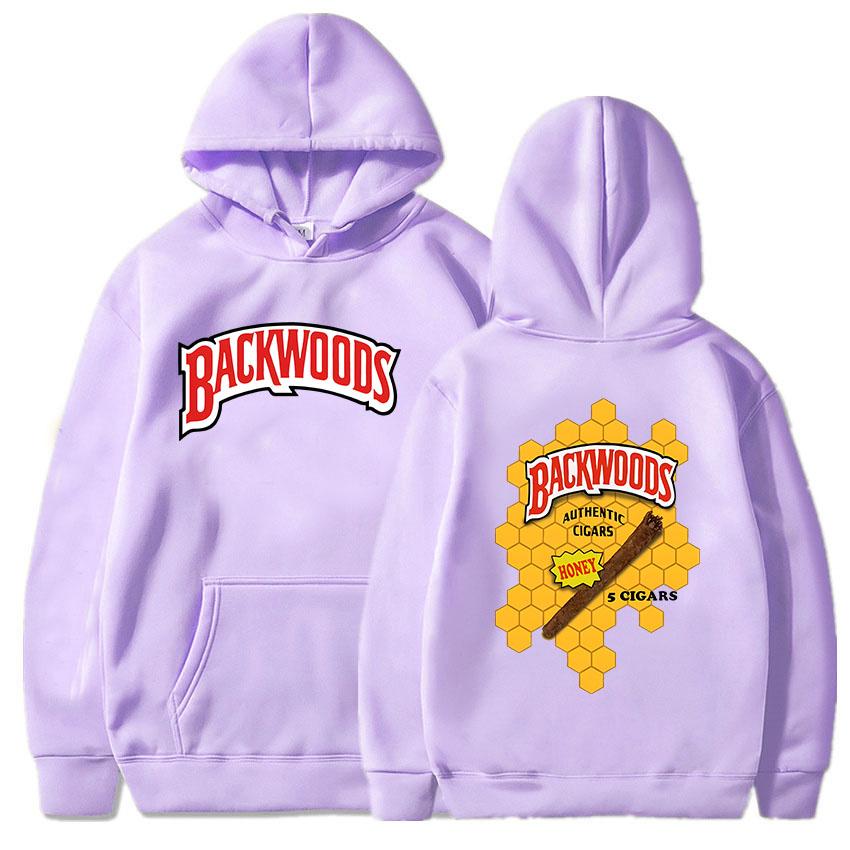 Women Clothes Backwoods Graphic Printing Sweatshirts Winter Warm Casual Hooded Pullovers Streetwear Hip Hop Casual Female Hoody
