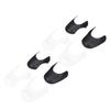4 Pairs Shoe Inserts Guard Cuttable Reduce Crease Sneaker Shoes Protector Shaper White Black