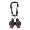 VESSEL Ball Grip Quick Catcher Galaxy Set of 2 with Bit Holder (Red) QB-22K2GRE