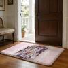 Anime RReZZeroS Floor Mat Soft Flannel Absorbent Mat Non-Slip Rug Home Bedroom Bathroom