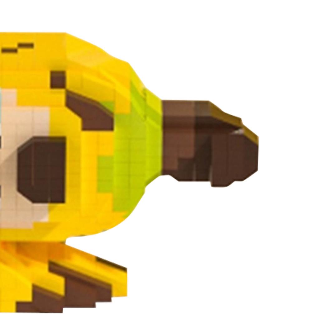 Bananas Theme Building Blocks Set Micro Building Bricks Toys Ornament Cute Building Block Toys