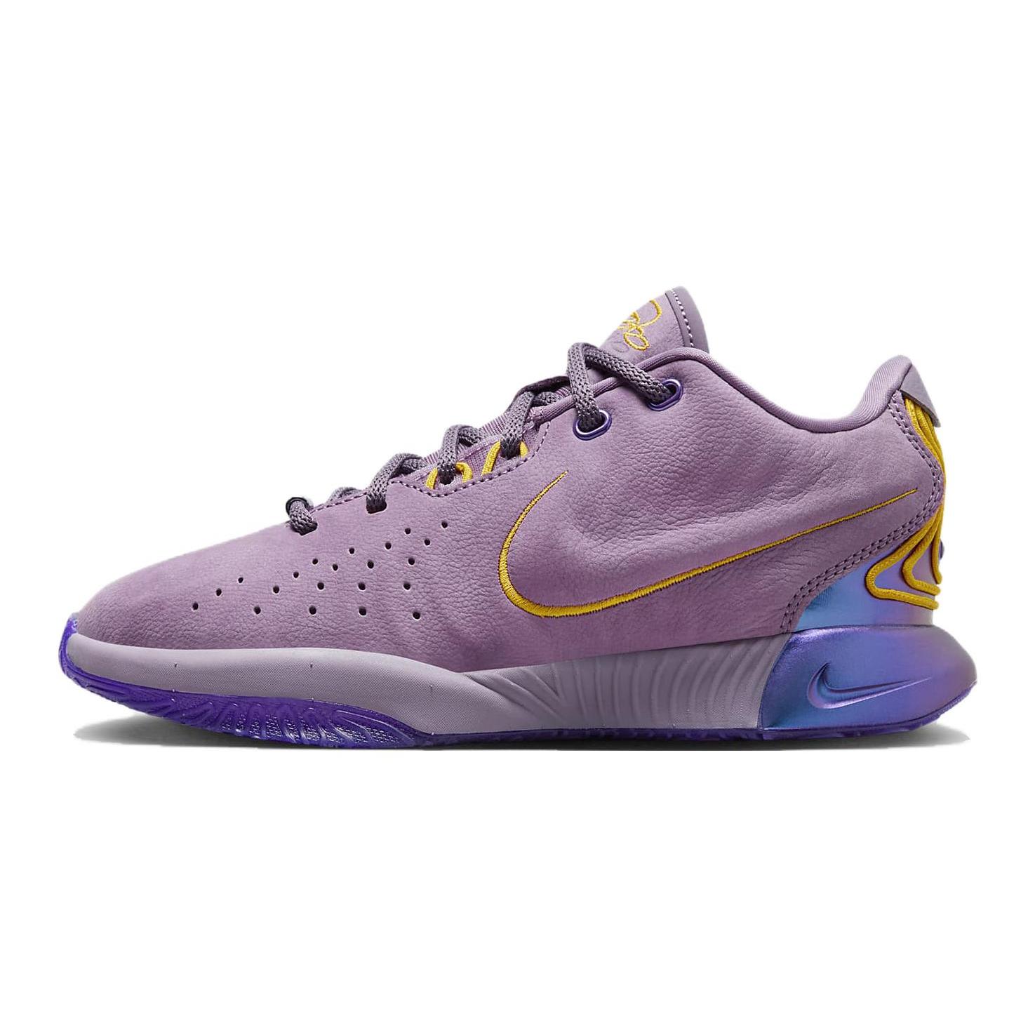 

Новые Nike LeBron 21 Purple Rain GS FZ7189-500 37.5